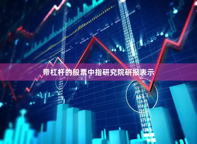 带杠杆的股票　　中指研究院研报表示