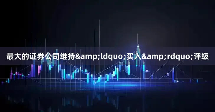 最大的证券公司维持&ldquo;买入&rdquo;评级